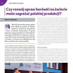 Czy rozwój upraw borówki na świecie może zagrażać polskiej produkcji?
