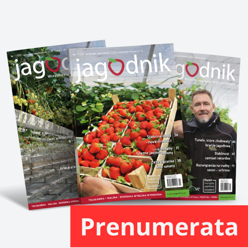 Prenumerata czasopisma Jagodnik